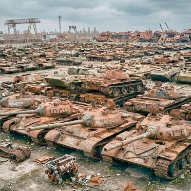 Kritik aus Kiel! Macht der Verteidigungsminister mit den vielen Milliarden das Richtige? Oder gehören klassische Waffensysteme, wie der Panzer oder die Fregatte auf den Schrottplatz, weil alles nur noch digital, per KI oder über Drohnen ablaufen wird? Hier die Meinungen dazu ... (Bild: KI-generiert)