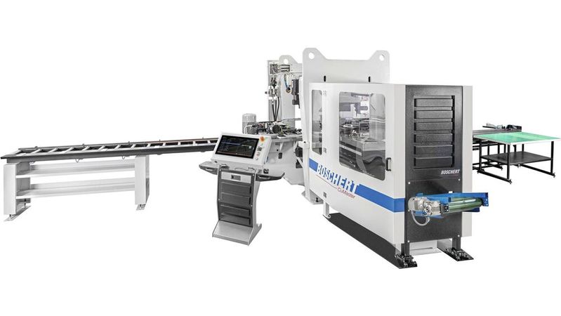 Die Cu Master stanzt Kupfer-, Alu- und Stahlschienen.(Bild:  StöberAntriebstechnik)