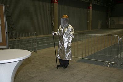 Moderner Ritter der Hitze. (Archiv: Vogel Business Media)