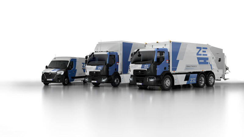 Renault erweitert sein Angebot an elektrischen Nutzfahrzeugen. (Renault Trucks)