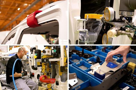 (Durch das Drucken einiger Teile im eigenen Haus mit 3D-Druckern konnte der Autobauer die Zeit für das Design, die Verfeinerung und die Produktion von Teilen von einer Woche auf nur einen Tag verkürzen und die Kosten um 95 Prozent senken. Bild: BCN3D)