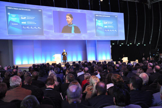 Mit rund 1.000 Teilnehmern war die Hyundai-Händlertagung in Hannover gut besucht. (Wehner)