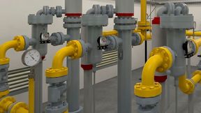 Abb. 1: virtueller Anlagenzwilling der Gasanlage (Bild: Circle4XR)