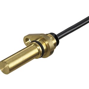 Der Drehzahlsensor von Rheintacho erfasst die Drehzahl und hilft so, den aktuellen Leistungsbedarf der Erntemaschine präzise zu regeln.  Bild: Rheintacho