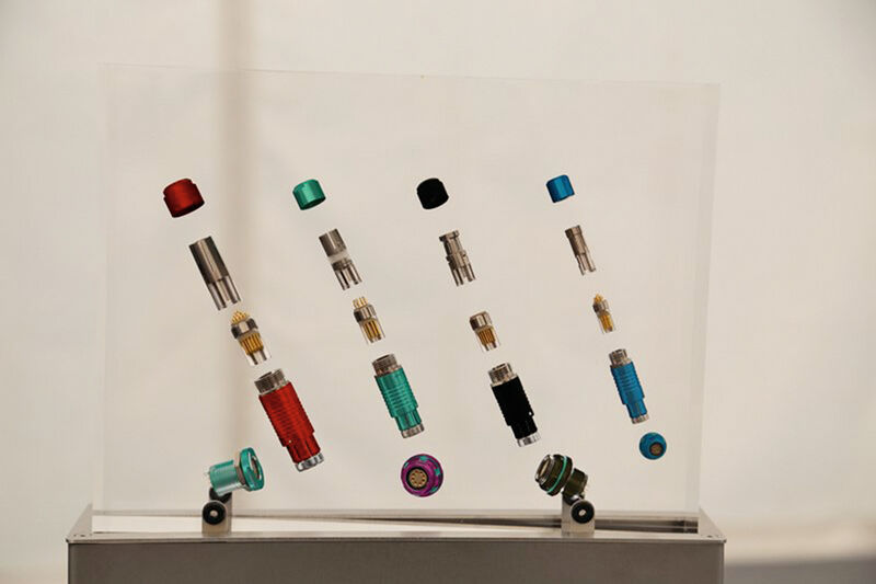 Les connecteurs de la gamme Fischer AluLite Series, fabriqués par la société. (Image: MSM)