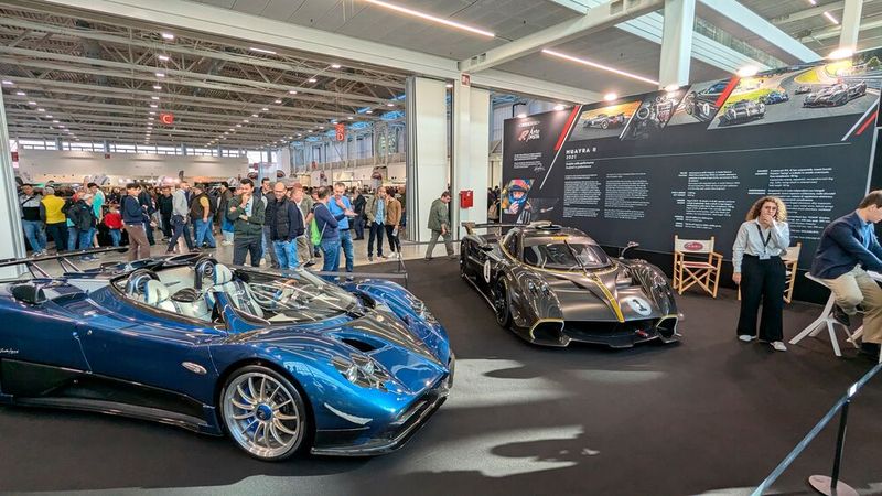 Auch aktuelle Autobauer der „Motorregion“ Emilia Romana, wie hier Pagani, präsentierten sich in Bologna. (Bild: Dominsky – VCG)