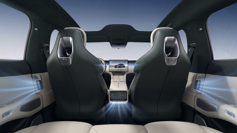 Auch hinten geht es luftig zu. (Bild: Xiaomi)