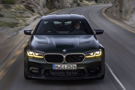 BMW stellt mit dem M5 CS ein 635 PS (467 kW) starkes Spitzenmodell vor.  (Auto-Medienportal.Net/BMW)