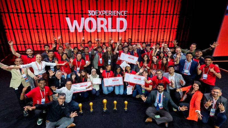 Zwölf Teams von Universitäten in Indien, Indonesien, Singapur, Malaysia, Mexiko, Südafrika, Spanien, der Türkei und dem Vereinigten Königreich nahmen am Wettbewerb teil. (Bild:  Dassault Systèmes)