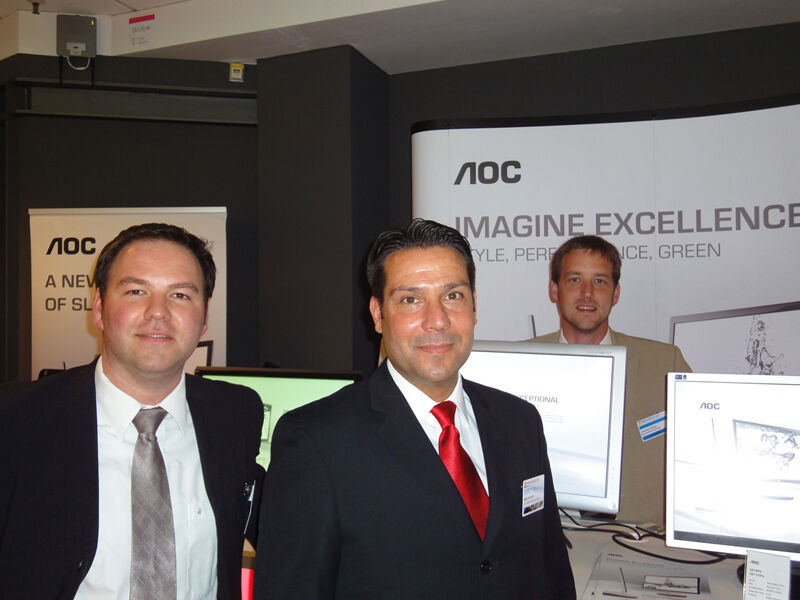 Marcel Jäger, Tarox, mit Nabil Gharadel und Sebastian Niehues, AOC (Archiv: Vogel Business Media)