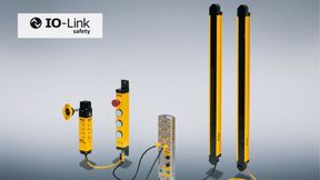 Das IO-Link Safety-Paket aus Master, Sensoren sowie Feldgeräten und passendem Zubehör von Pilz unterstützt mit Blick auf das Internet der Dinge IIOT vernetzte Maschinen und Anlagen herstellerungebunden bis auf die Sensor- bzw. Feldebene. (Bild: Pilz)