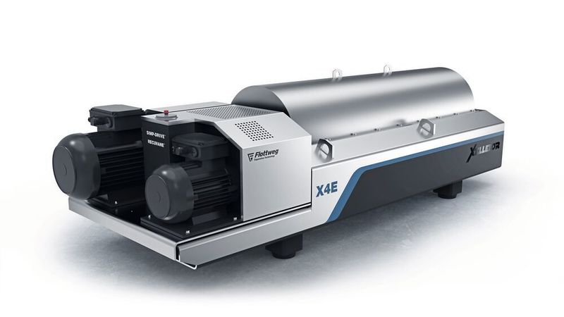 Für die Xelletor-Baureihe hat Flottweg das bestehende Zentrifugenkonzept komplett überarbeitet. (Flottweg)