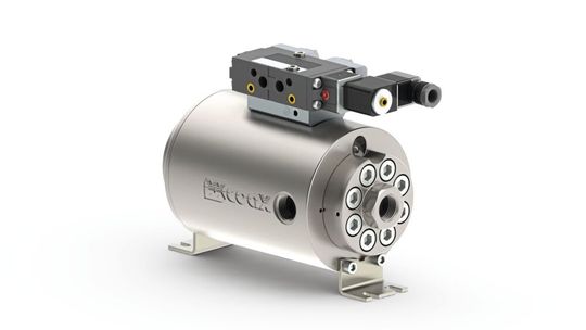 Gefertigt aus wasserstoffbeständigem Edelstahl, hält das KX 1000 anspruchsvollsten Anforderungen im Bereich Hochdruckwasserstoff stand. (Bild:  Müller Co-Ax)