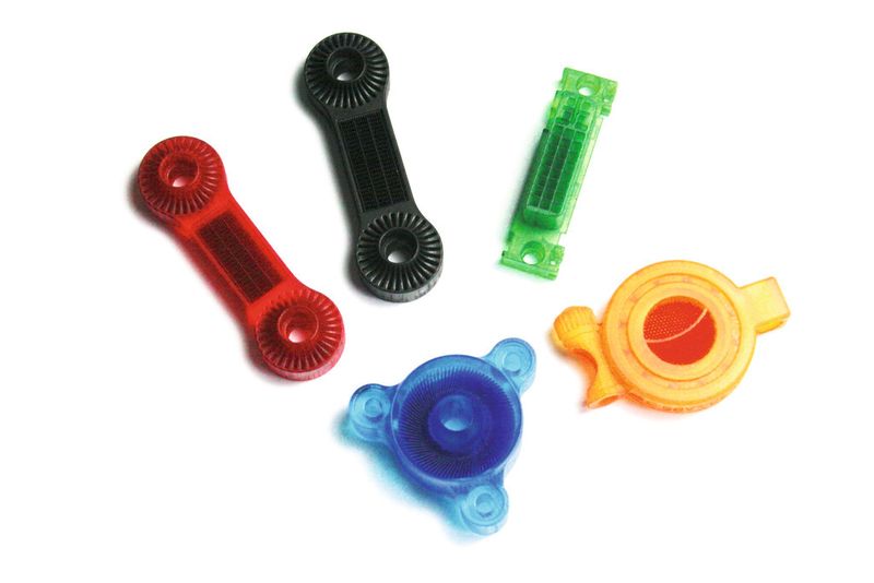 Unabhängig von der eigentlichen Materialfarbe bietet 3D-Labs zusätzliche Oberflächenfarben an. (Bild: 3D-Labs)