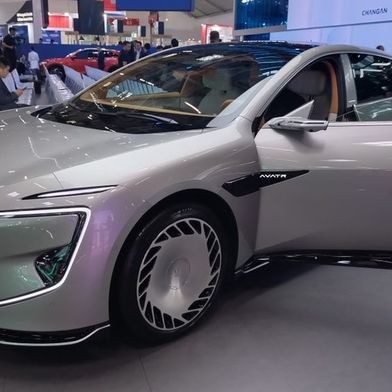 At IAA 2025, the Chinese car manufacturer Changan showcased models of its Avatr brand. Export to Europe is the goal. (Source: Sven Prawitz/VCG)