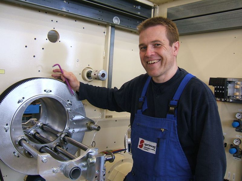 Der Obermonteur bei Sprimag freut sich über den einfachen Einbau der Drehmomentkugelbuchsen.  (Bild: Dr. Tretter)