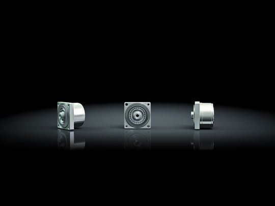 The CSF-Mini worm gear units are very compact. In size 3, for example, they have dimensions of 13 by 13 millimeters.(Source:  Harmonic Drive)