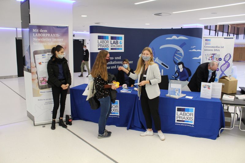 Weitere Impressionen der LAB-SUPPLY Münster 2020.  Alle Infos zu den LAB-SUPPLY-Messen – Termine, Vortragsprogramm und Ausstellerliste – finden Sie unter www.lab-supply.info. (LABORPRAXIS, C. Lüttmann)