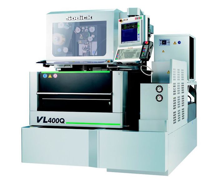At Mach, Sodick will also be showing the small footprint, high precision VL400Q. (Sodick)