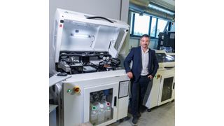 Eric Bader, Managing Director of ExOne, says the launch of Ex One's Metal 3D Printing Adoption Center is driven by increased interest by European manufacturers in metal binder jet 3D printing. (Werbefotographie Weiss/ Business Wire)