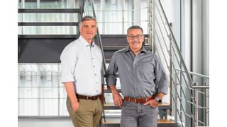 Peter Ringhut (r.) und Dennis Koblowsky, Geschäftsführer von WERBAS//KSR. (Bild: WERBAS//KSR)