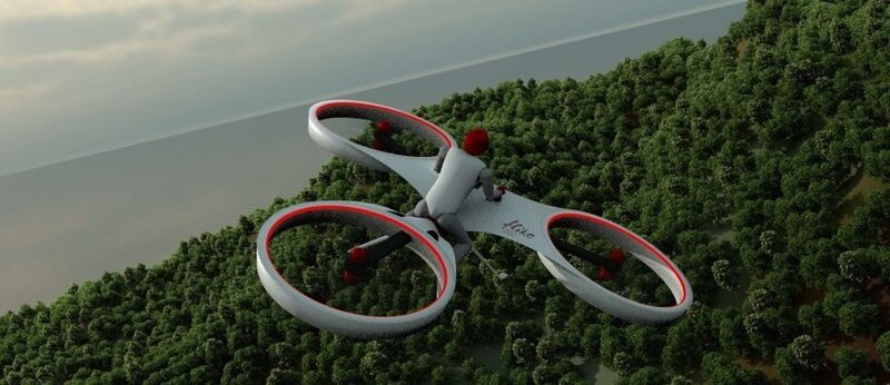 Zukunftsvision eines Personal Tricopters als Weiterentwicklung von 