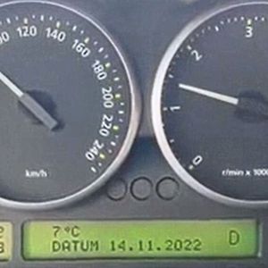 Screenshot vom Handy des Range-Rover-Besitzers: Vor wenigen Tagen war es so weit.(Bild:  Nawroki)