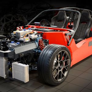 Ariel hat bereits ein Chassis des für 2020 geplanten Hipercar aufgebaut.