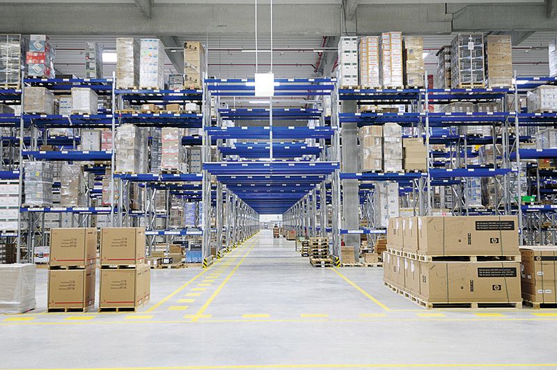 Die 80.000 Quadratmeter teilen sich auf zwei Hallen mit einer Fläche von  je 200x200 Metern. (Archiv: Vogel Business Media)