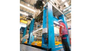 Arisa hat eine Presse mit 45.000 kN entwickelt und ausgeliefert. (Arisa)