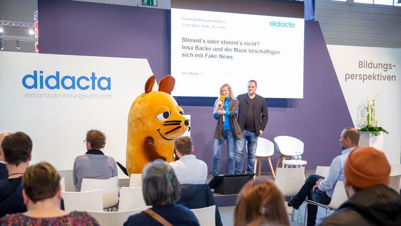 Die jährlich stattfindende Didacta ist die größte Bildungsmesse in Europa und die wichtigste Weiterbildungsveranstaltung für Lehrkräfte. (Bild:  © Koelnmesse GmbH / didacta / Alita Holzhauer)