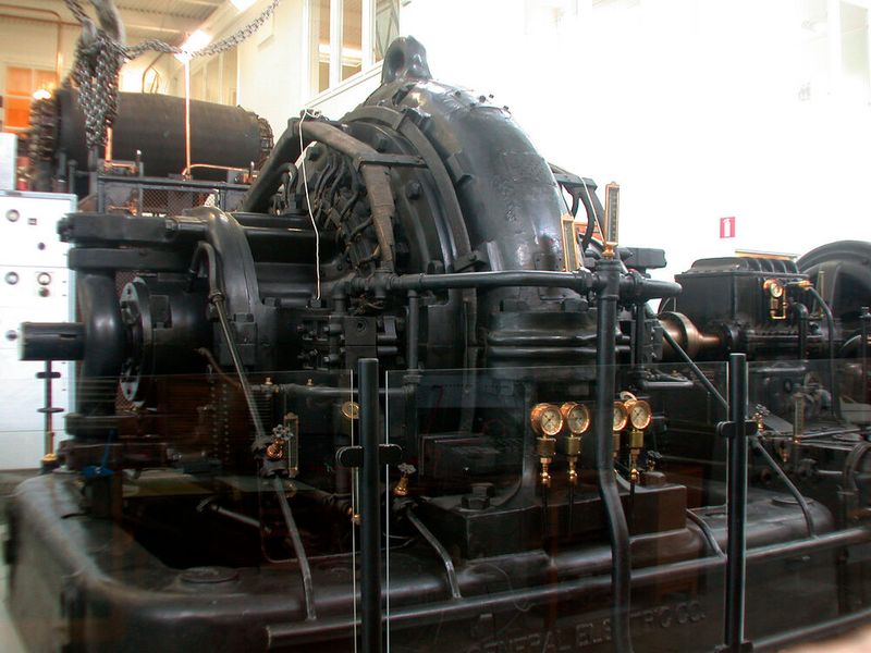 Alexanderson Alternator im schwedischen Grimeton (Bild: Alexanderson Alternator in Grimeton / Gunther Tschuch / CC BY-SA)