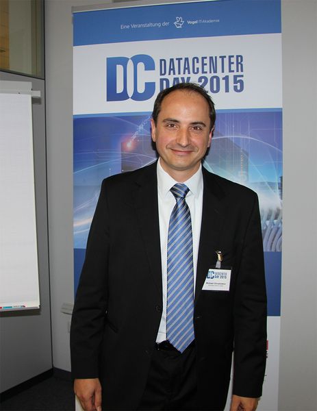 „ITSM und DCIM – Traumpaar der RZ-Zukunft?“ war die Frage, die im Technikvortrag von Michael Chrustowicz,  EMEA Data Center Software Sales Consultant & Solution Architect bei Schneider Electric, beantwortet wurde. ()