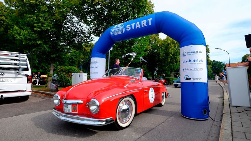 Start frei zur zehnten Oberbayerischen Meister-Classic: im Bild ein Rometsch Modell Beeskow aus dem Jahr 1952(Bild:  Zietz – VCG)