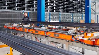 Der Anwender ist bei der Kassettenfertigung live dabei und hat jederzeit den Überblick über den Fortschritt des Projekts. (Kasto)