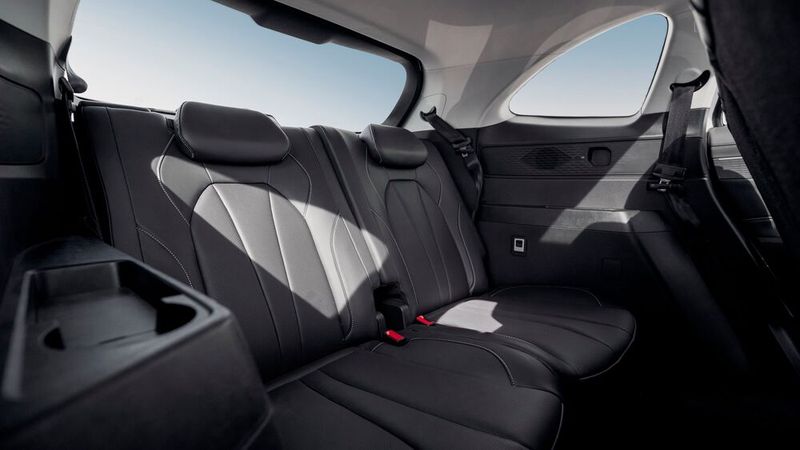 Die dritte Sitzreihe des MG9S bietet zwei Sitzplätze. (Bild: MG Motor)