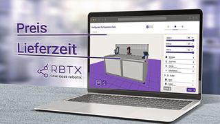 Der Machine Planer von Igus erlaubt die schnelle Konstruktion von fertigen Automatisierungslösungen mit Robotern ganz ohne Programmierkenntnisse. (Bild: Igus GmbH)