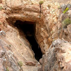 Das Teufelsloch (Devils Hole) in Nevada beherbergt bis zu 1 Million Jahre Klimageschichte.