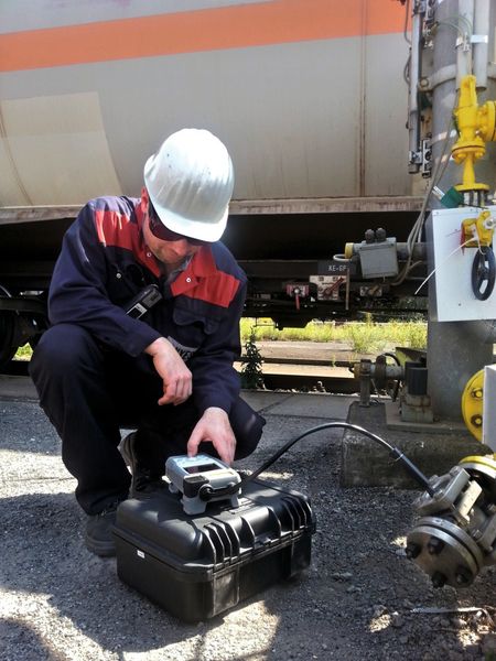 Abb. 4: Der Anwender erhält innerhalb von Sekunden das Messergebnis. (Bild: LANXESS)