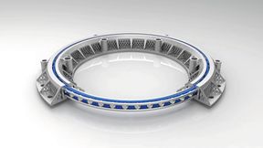 Die neuen additiv gefertigten Leichtbaulager erreichen teilweise nur noch
11 Prozent des Gewichts vergleichbarer Stahllager.  (Bild: Rosswag Engineering)