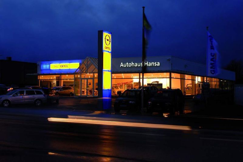 Im neuen Opel-CI: Auto Hansa in Bad Oldesloe. Fotos: Kittner (Archiv: Vogel Business Media)