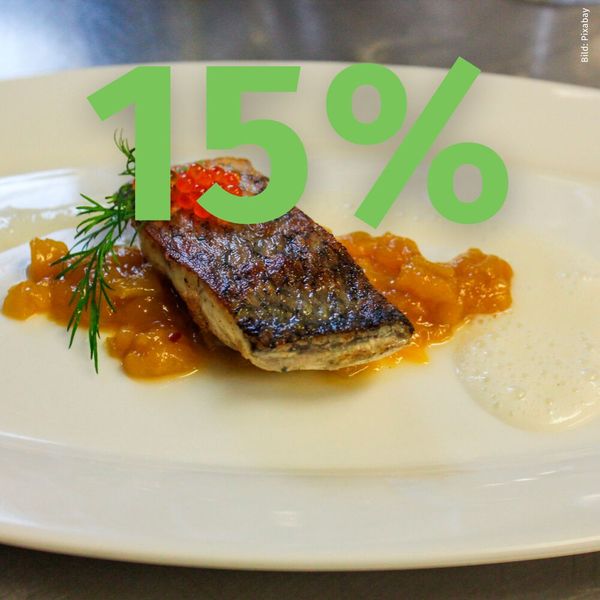 Rang 11: Bei 15 Prozent wird an Weihnachten Fisch serviert. (Bild: frei lizenziert)
