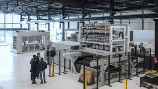 Im Inneren des XP Centers soll die offene Architektur mit viel Tageslicht eine innovationsfördernde Atmosphäre schaffen. (LVD/Tom Lesaffer)