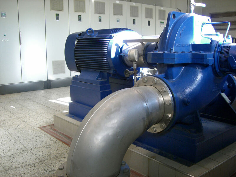 2 Pumpen sind für bestimmte Betriebsbereiche ausgelegt und geben nur eine eingeschränkte Menge an Wasser ab. So werden oft unterschiedliche Pumpengrößen kombiniert. (Bild: TIG)