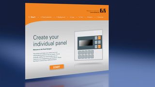 Mit dem B&R Panel Designer können Kunden mit wenigen Klicks ihr individuelles Panel selbst gestalten.  (Bild: B&R)