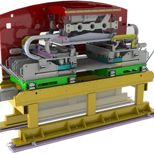 Bei nahezu verdoppelter Hubzahl verbraucht die MC-E nur halb so viel Energie wie eine vergleichbare hydraulische Maschine.