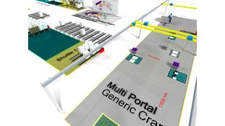 Mit dem „taraVRbuilder“ lassen sich Lager- und Produktionsumgebungen einfach digital planen. (Tarakos)