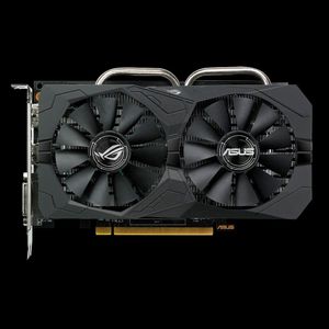 Asus hat die ROG STRIX-RX460-O4G-Gaming mit vier GB Grafikspeicher bestückt. Zudem läuft der Radeon-Chip mit etwas höherer Taktfrequenz.