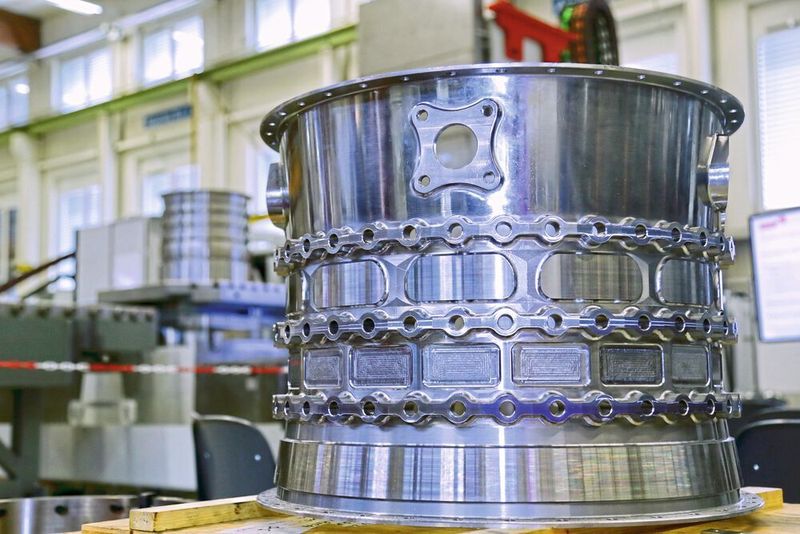 Typisches Turbinengehäuse gefertigt auf einer STC. (Anne Richter, SMM)