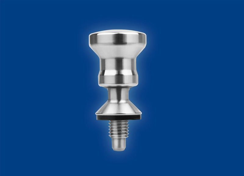 Das Heinrich Kipp Werk erweitert sein Sortiment um Arretierbolzen aus Edelstahl für hygienisch anspruchsvolle Einsatzzwecke. (Bild: Heinrich Kipp Werk GmbH & Co. KG)